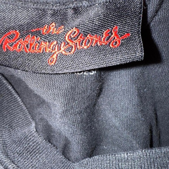 Rolling Stones Live '78 Tour Tee It's Only Rock 'n Roll Cotton On XXS Black - Picture 4 of 5
